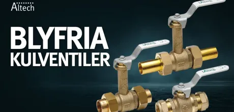Altech breddar sitt sortiment med blyfria kulventiler i mässing – bra för både människor och miljö