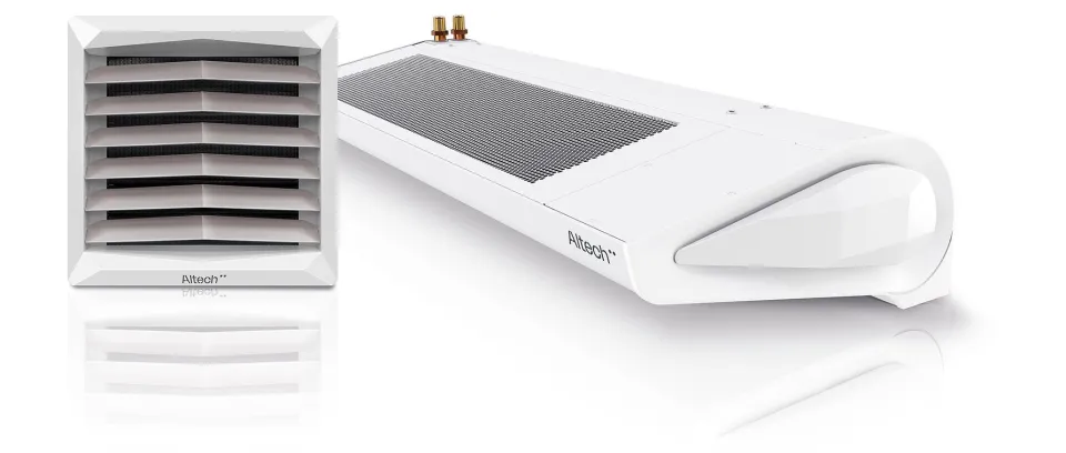 Altech lanserar energieffektiva fläktluftvärmare och luftridåer